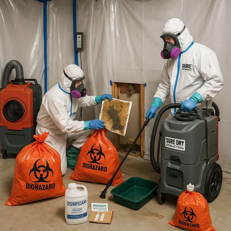 Contaminated Water Handling Protocols process in Holliston, MA