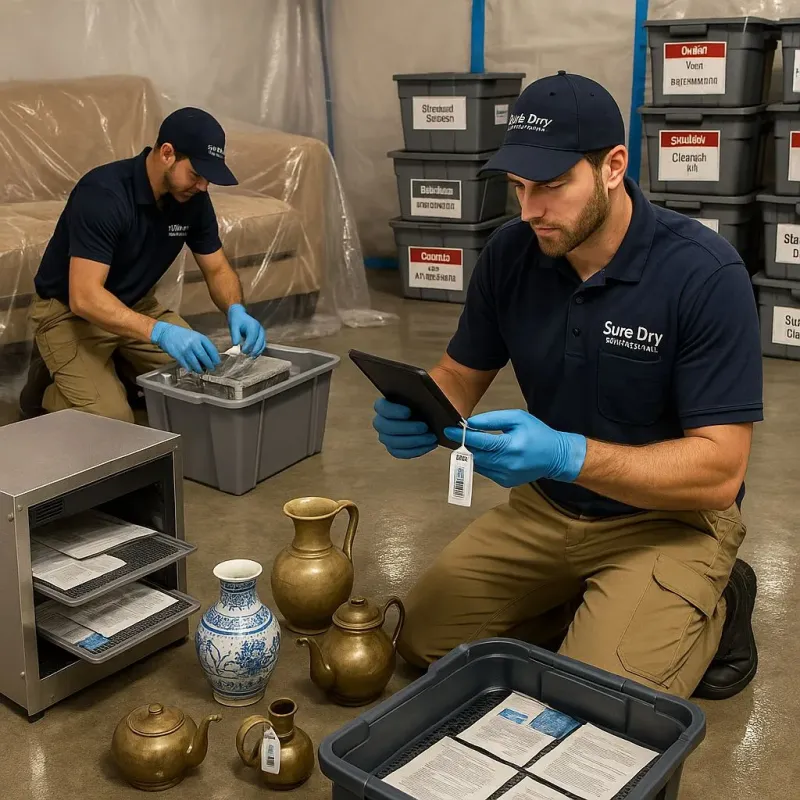 Content Protection and Restoration process in Holliston, MA